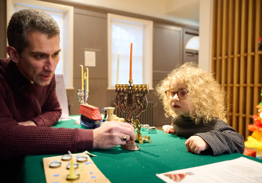 Publicity image for the upcoming Chanukah Festival at the Jewish Museum London, one of the sites getting tighter security in the United Kingdom. The holy Jewish festival of Hanukkah, or Chanukah, was targeted by armed terrorists at Bondi Beach, Australia, on December 14