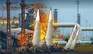 Russian Strikes Hit Gas, Energy Facilities in Ukraine