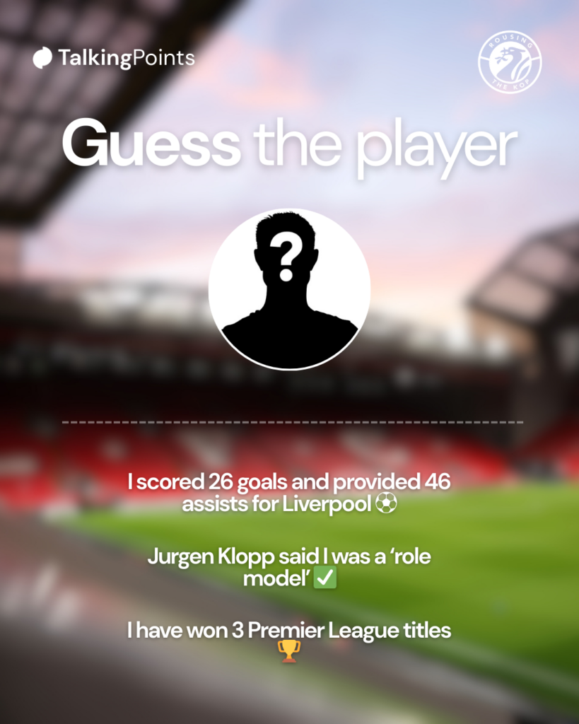 Liverpool vs Brighton guess the player