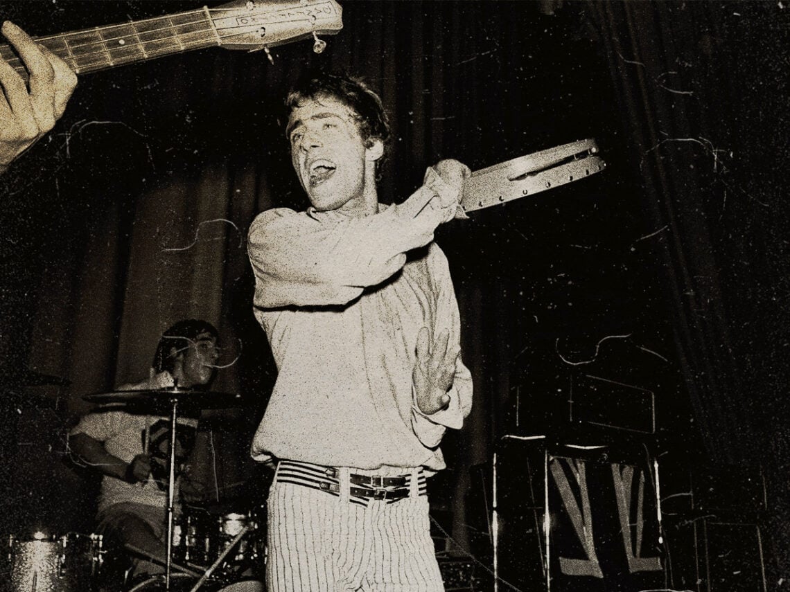 Roger Daltrey performing with The Who, Stevenage, UK - 1965