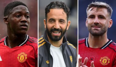 Man Utd loser Kobbie Mainoo, £74m flop among six victims of new Red Devils under Ruben Amorim