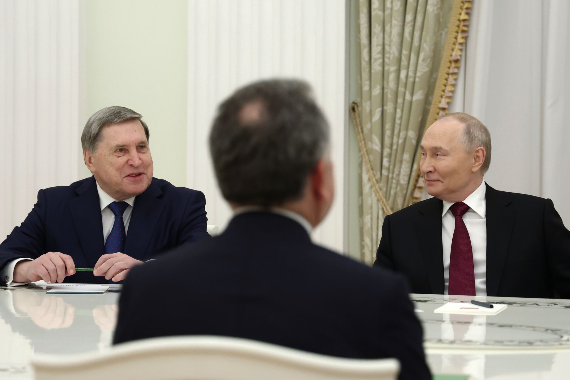 Steve Witkoff sits opposite Vladimir Putin during five hours of talks in Moscow