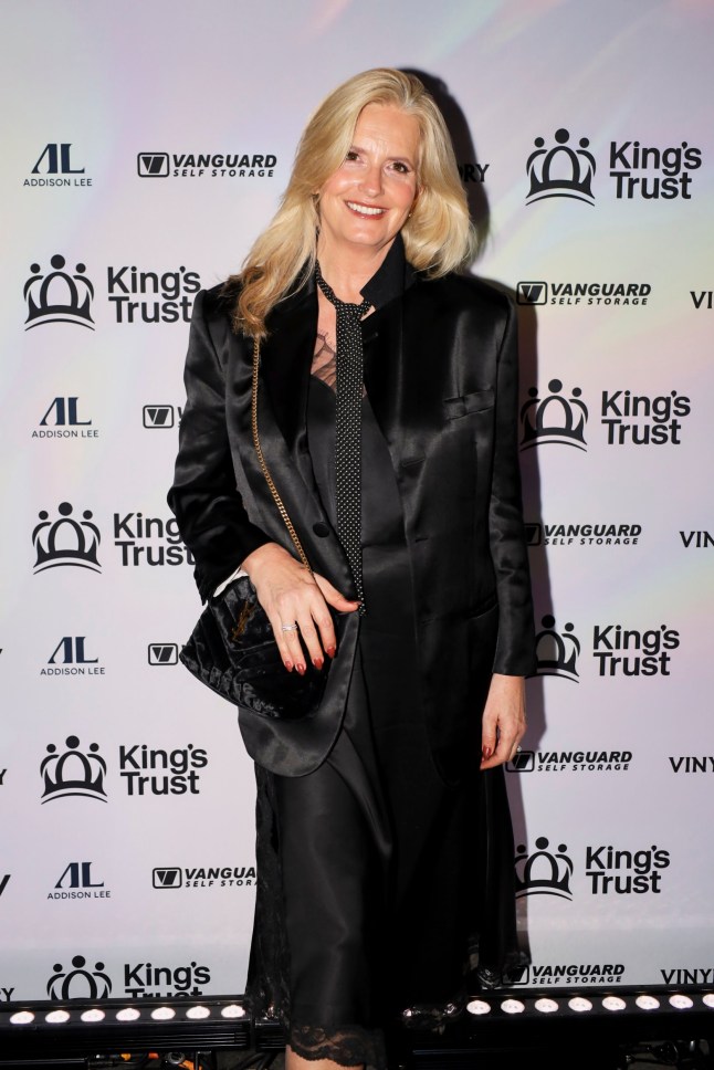LONDON, ENGLAND - OCTOBER 09: Penny Lancaster attends The King's Trust Ultimate Designer Sale Gala Evening at The Vinyl Factory on October 8, 2025 in London, England. (Photo by Aimee Rose McGhee/Dave Benett/Getty Images)