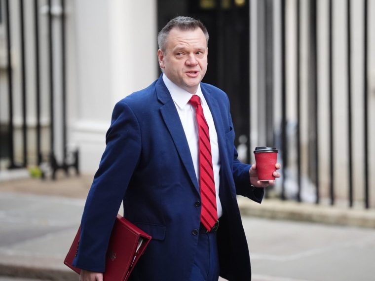 Paymaster General Nick Thomas-Symonds arrives in Downing Street, London, for a Cabinet meeting ahead of Chancellor of the Exchequer Rachel Reeves delivering her budget in the House of Commons. Picture date: Wednesday November 26, 2025. PA Photo. Photo credit should read: James Manning/PA Wire