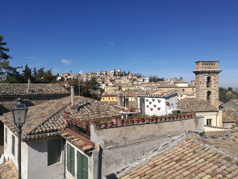 the City of penne in Abruzzo
