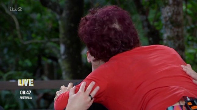 Ruby Wax snogs Declan Donnelly on national TV I'M A CELEBRITY ITV 2