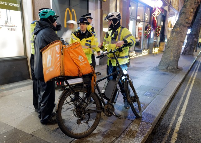 W8media. W8media Sir Mark Peter Rowley . Sir Mark Peter Rowley Commissioner of the Metropolitan Police Service gives a talk about the new crackdown on illegal e-bikes and electric scooters throughout the capital and battling the crime figures. A heavy police presence at Cambridge circus with over 60 officers stopping and checking e-bikes, any found to be illegal are seized and crushed-pictured 30 bikes by the bottom of the met police xmas tree by Scotland Yard. 05/12/2025.