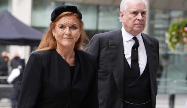 Former Prince Andrew and Sarah Ferguson Reemerge at Granddaughter’s Christening