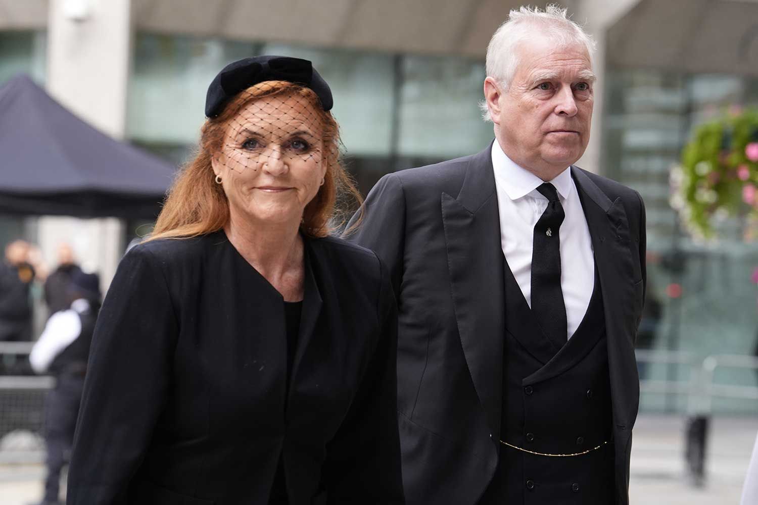 Former Prince Andrew and Sarah Ferguson Reemerge at Granddaughter’s Christening