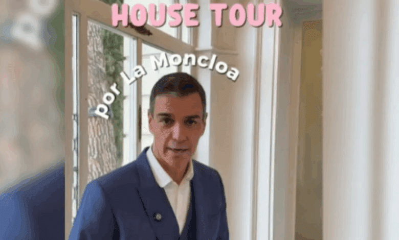Pedro Sánchez reveals rare interiors of Moncloa Palace in a unique video