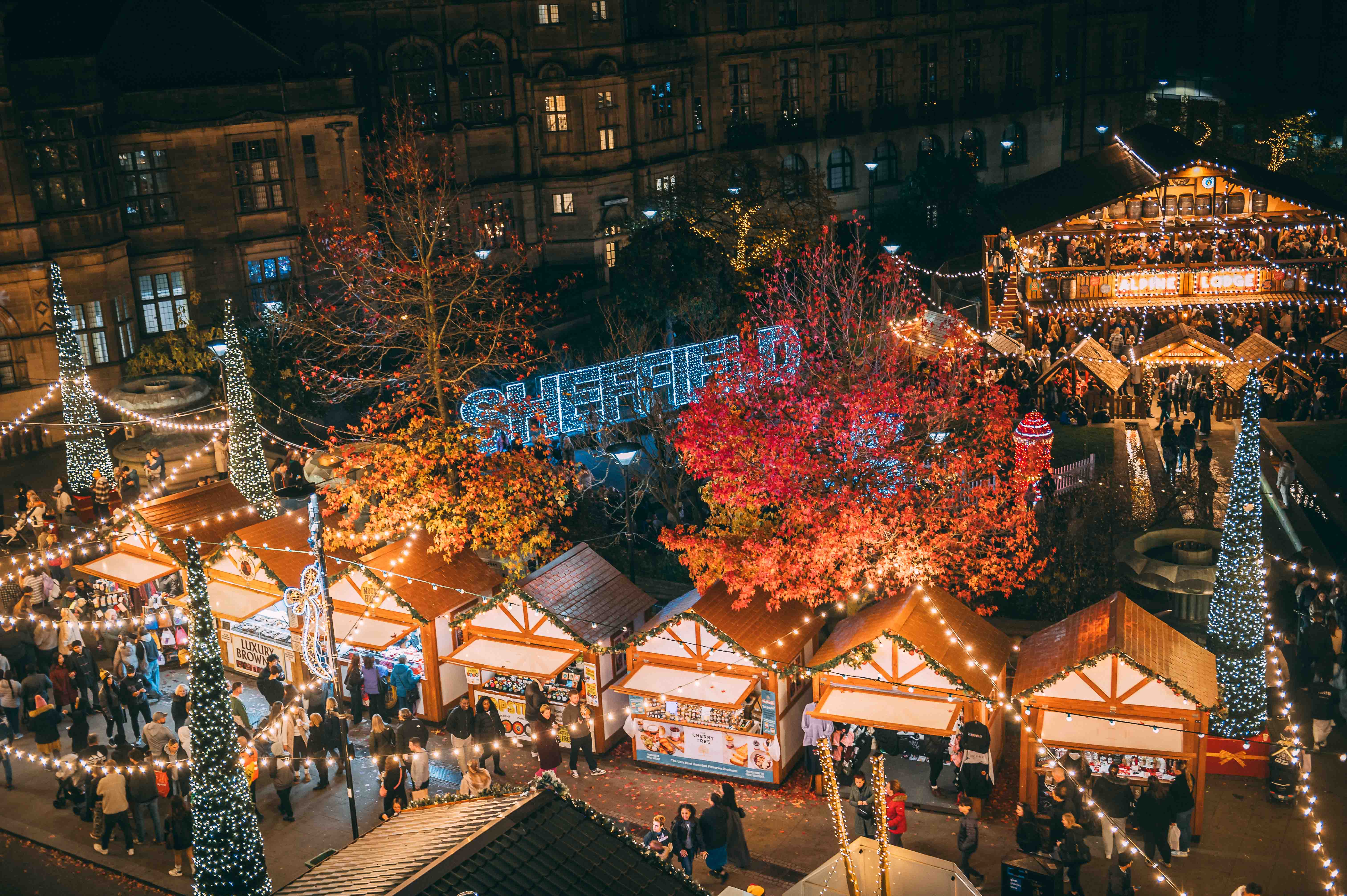 Find local traders at Sheffield’s Christmas market