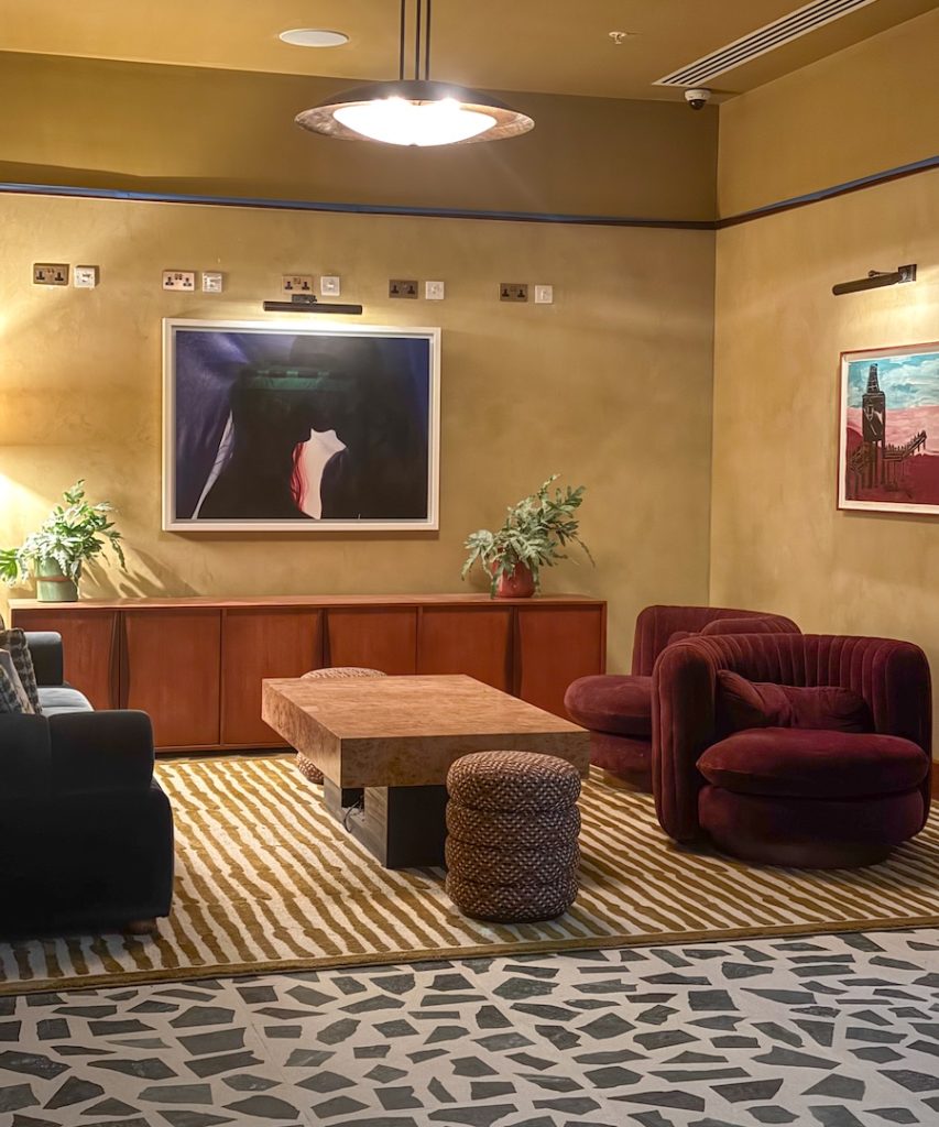 Soho House Manchester lobby