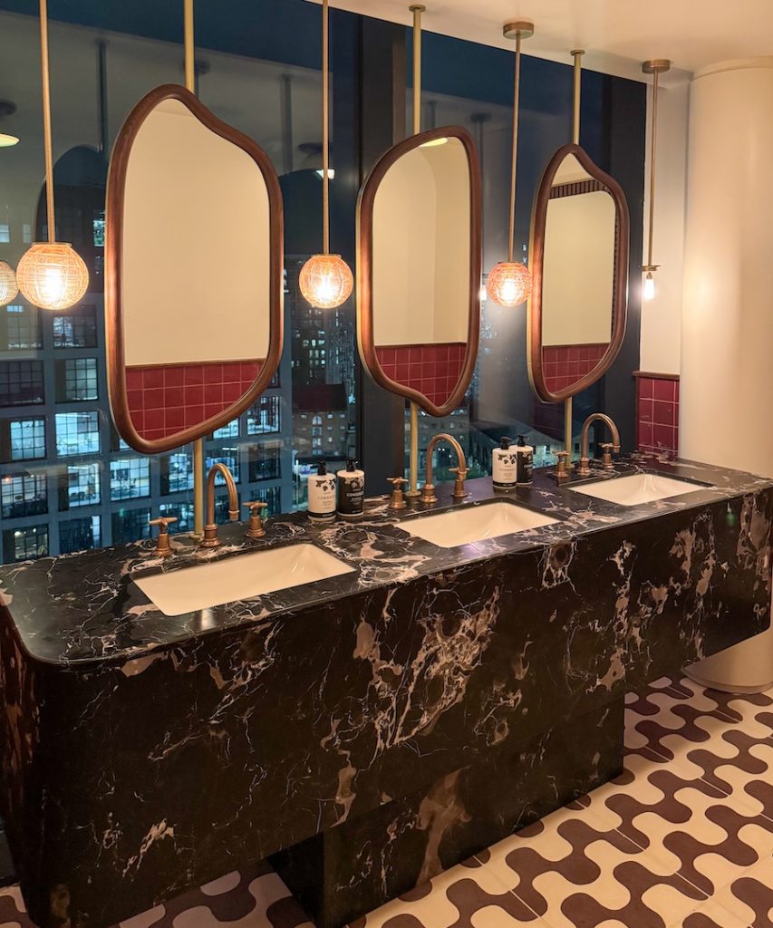 Soho House Manchester bathroom