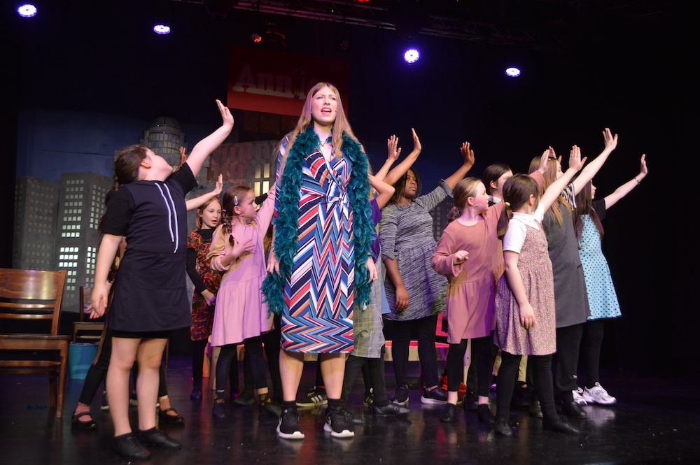 Annie Junior: Professional, polished and remarkable young talent