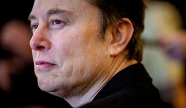 SpaceX CEO Elon Musk attends a Cabinet meeting for President Donald Trump at the White House on April 30, 2025 in Washington, DC.