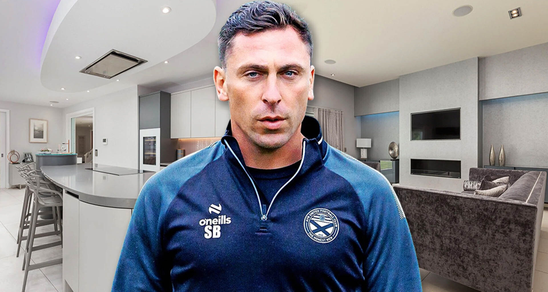 Inside Celtic hero Scott Brown's stunning Edinburgh mansion with framed Messi shirt & blue room as he puts it on market