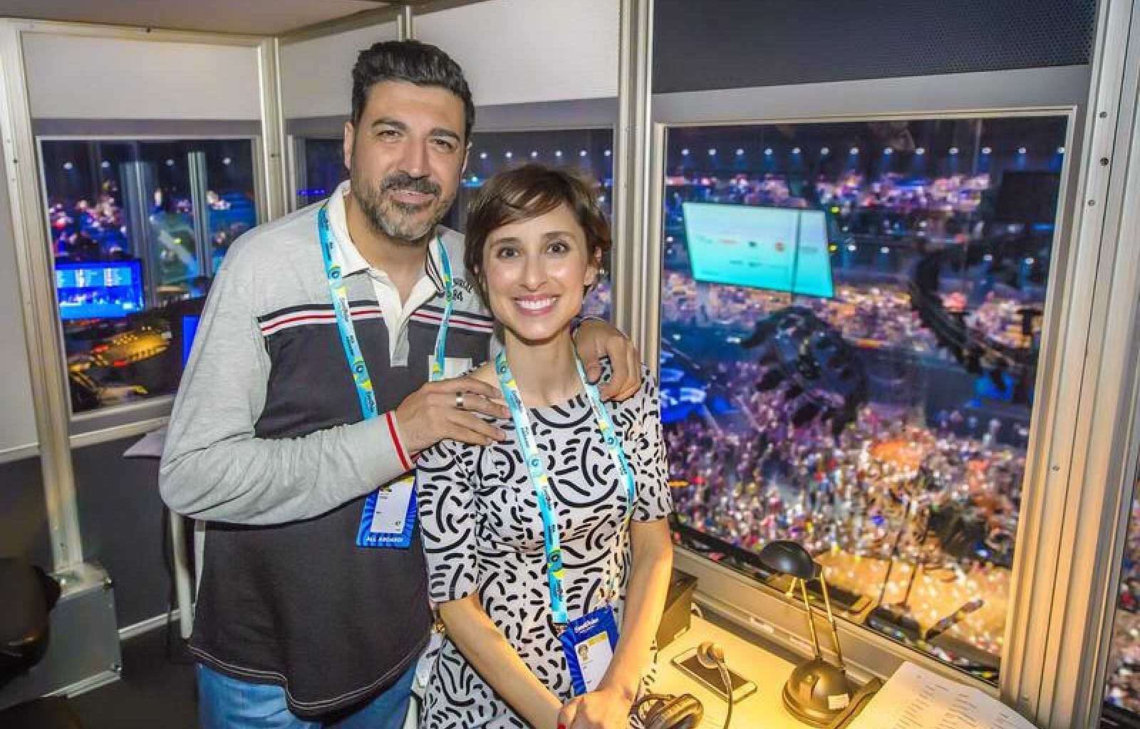 Tony Aguilar and Julia Varela