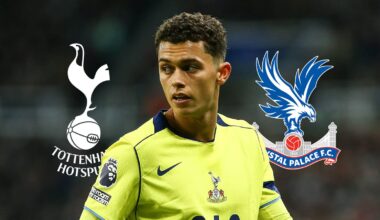 Crystal Palace AGREE club-record Spurs signing as double deal accelerates