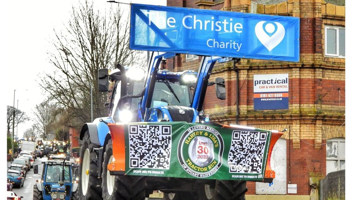 A Giant Convoy Of More Than 100 Tractors Will Pass Through Greater Manchester For A Heartwarming Cause This Festive Season