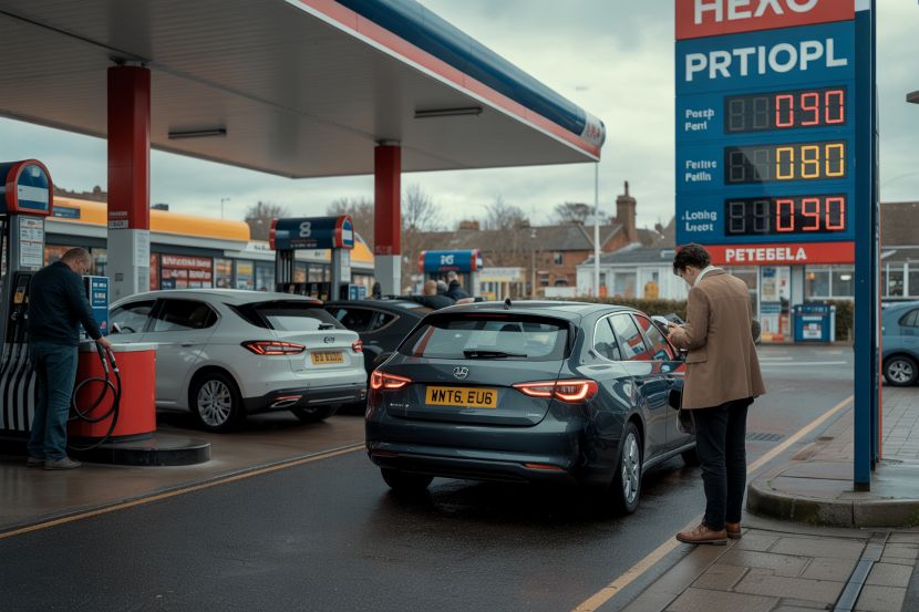 Uk drivers face soaring fuel prices despite falling oil costs