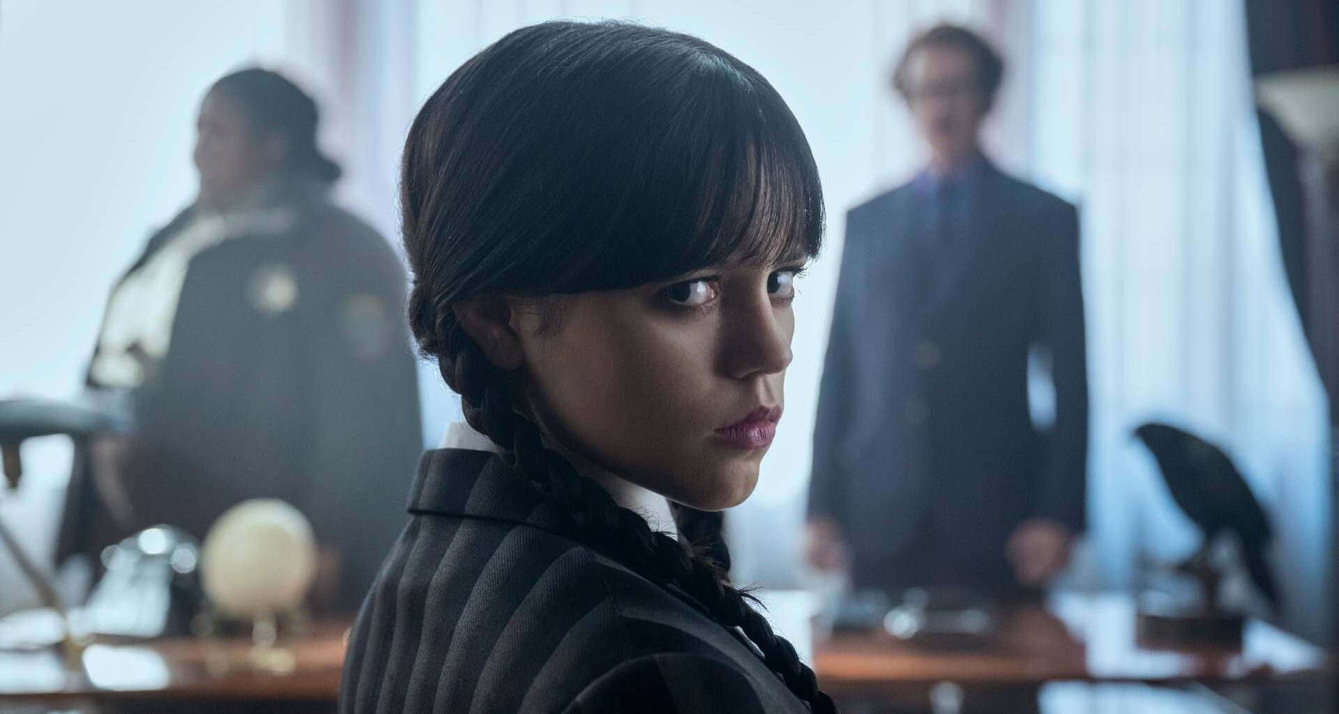 Jenna Ortega as Wednesday Addams