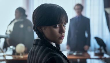 Jenna Ortega as Wednesday Addams