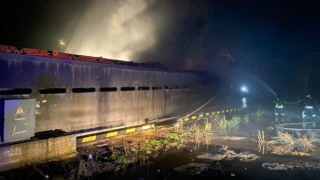 Cargo Ship and Ports Damaged During Massive Russian Attack on Ukraine