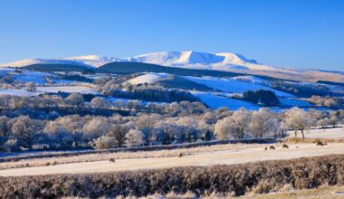 Cold snap grips Wales as frost and wintry showers threaten New Year travel