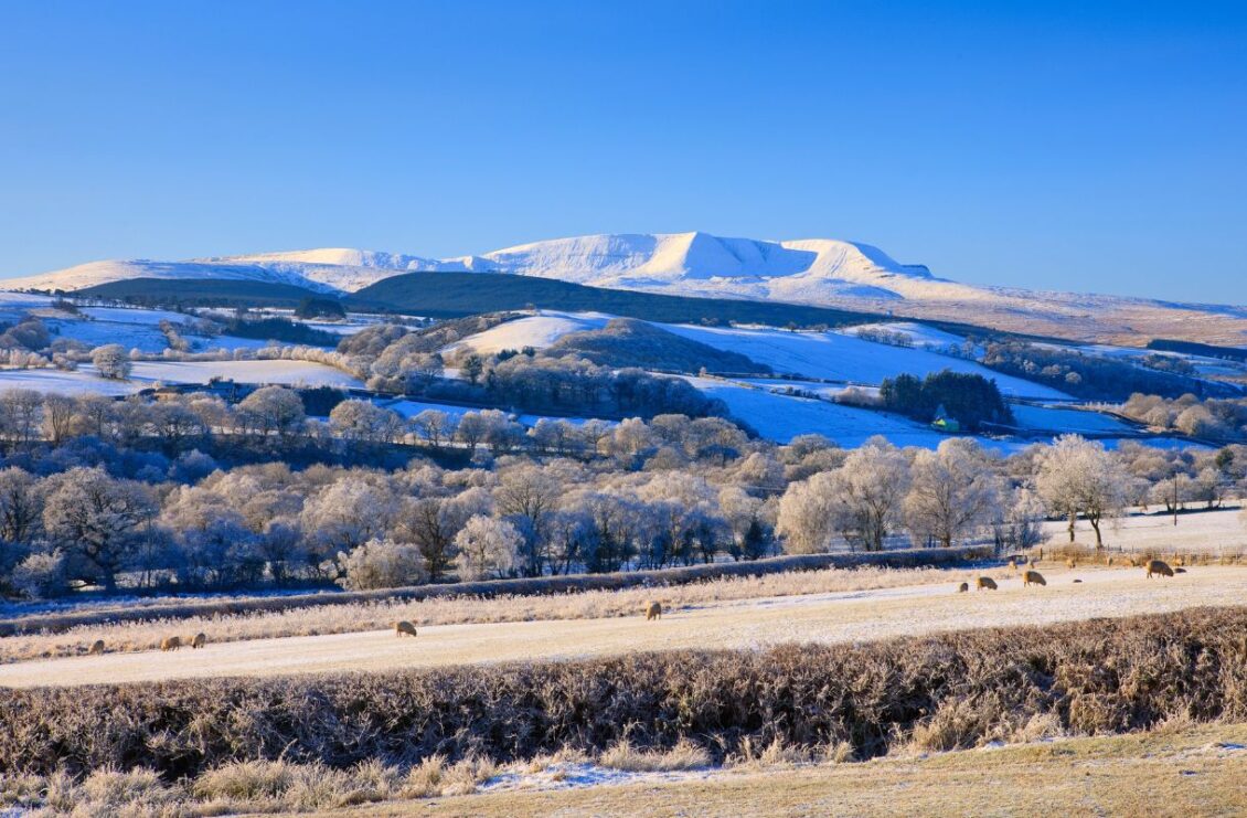 Cold snap grips Wales as frost and wintry showers threaten New Year travel