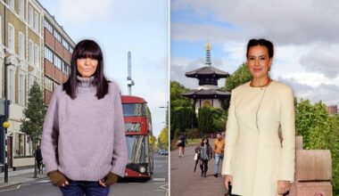 Everywhere Claudia Winkleman and her half-sister Sophie have lived