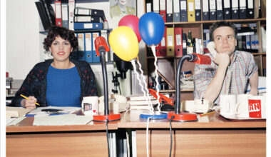 1980s Office Life Was Total War: London Work Stations 1987 - 88