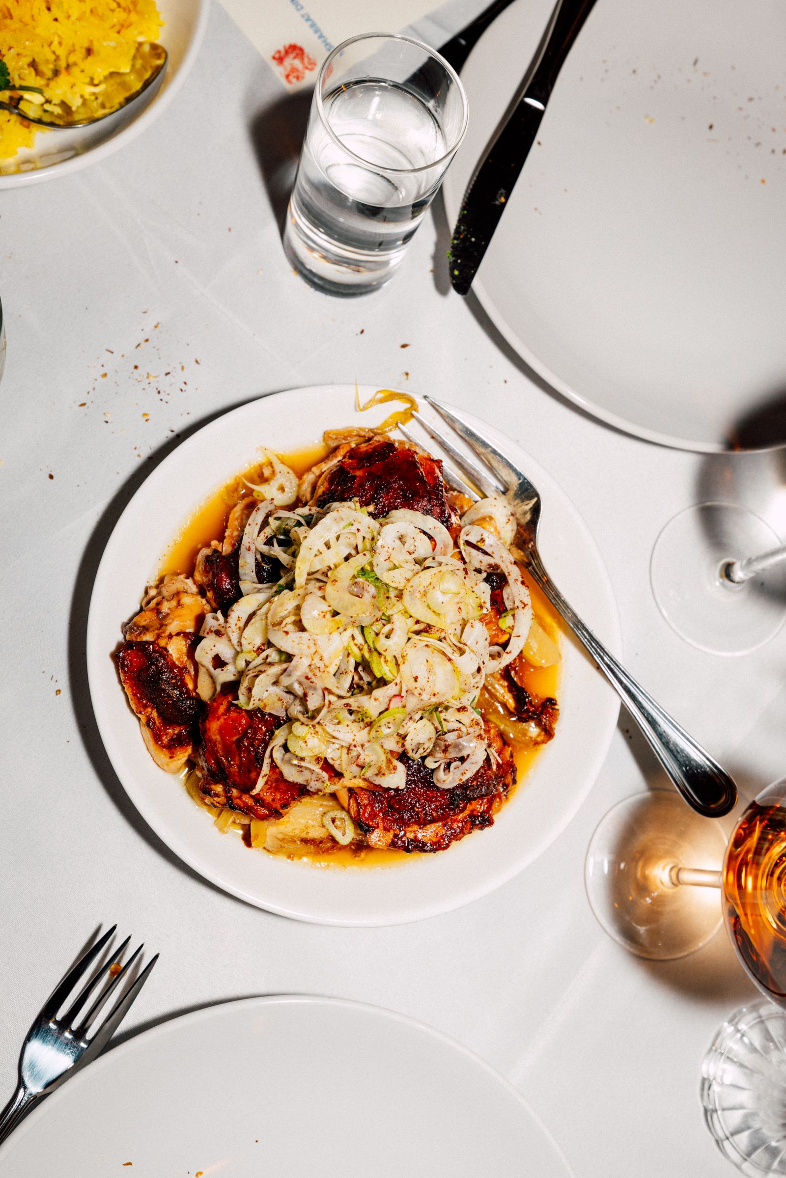 Image may contain Food Food Presentation Meal Dish Cutlery Plate Blade Knife Weapon and Brunch