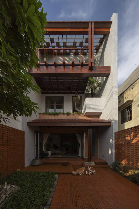 M.Casa / Hinzstudio - Exterior Photography, Wood, Balcony