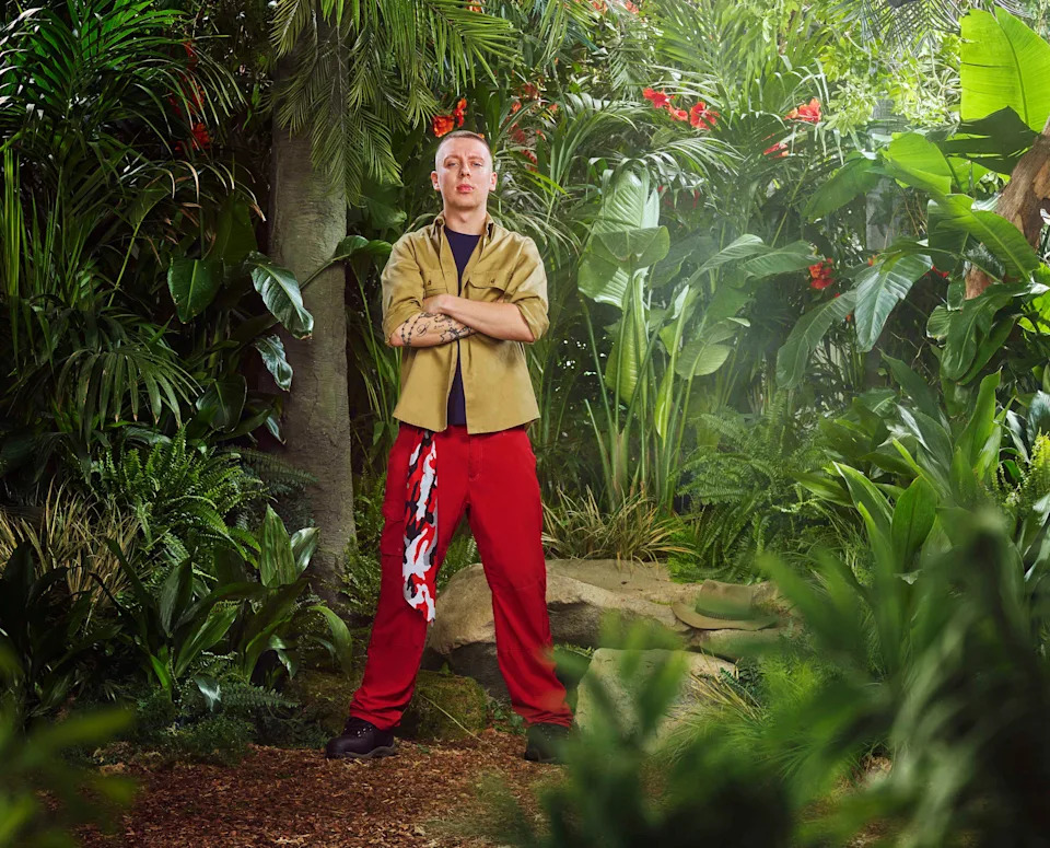 Aitch has left the I'm a Celebrity jungle. (ITV)