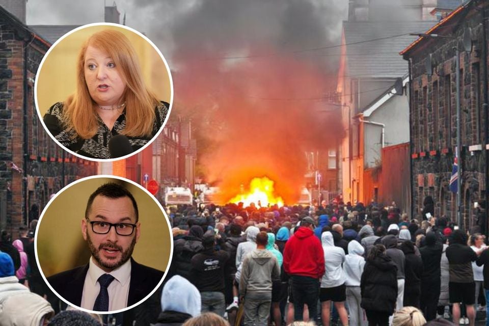 Justice Minister Naomi Long has reacted after comments made by the TUV’s Timothy Gaston about how the PSNI handled riots in Ballymena.