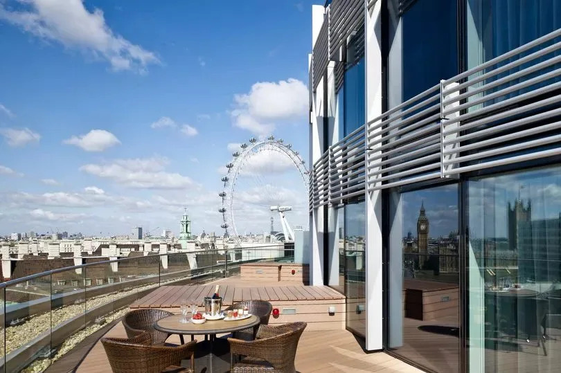 The hotel is the perfect spot to unwind at the busiest time of the year