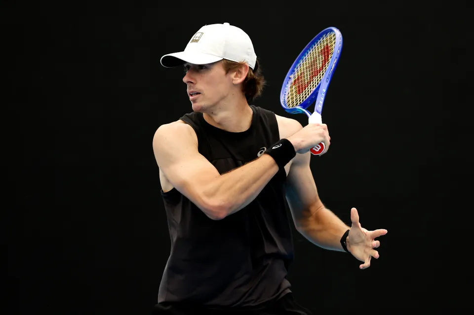 De Minaur is looking to better his previous best run at the Australian Open in the coming weeks