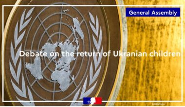 France strongly condemns the crimes committed against Ukrainian (...)