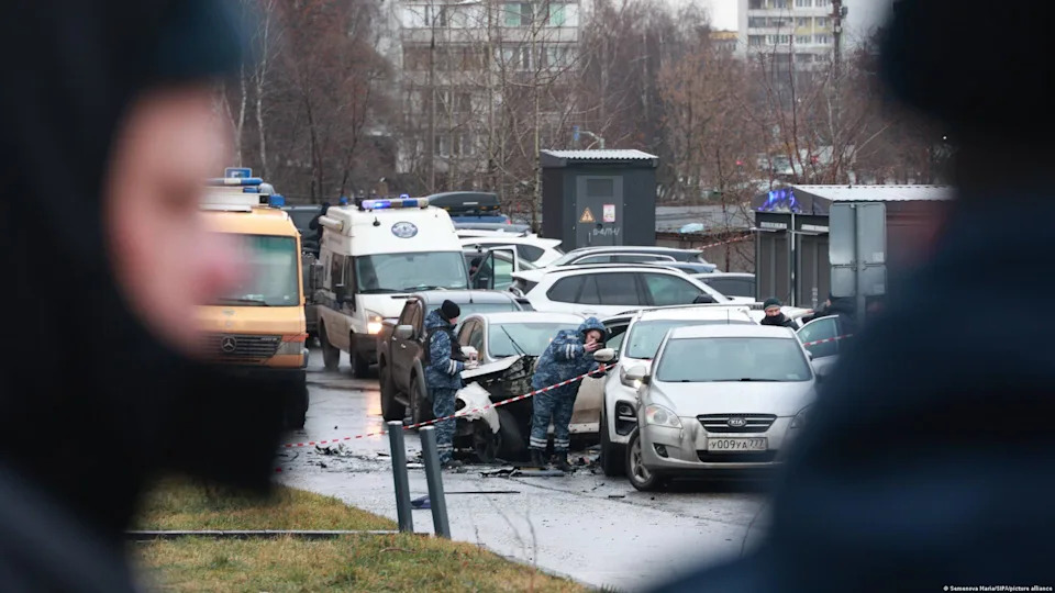 Russian authorities suspect Ukraine was behind Monday's attack<span class="copyright">Semenova Maria/SIPA/picture alliance</span>