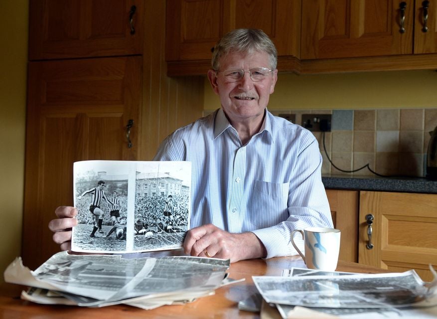  Former Newcastle United 'keeper and manager Iam McFaul.