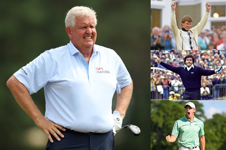 Colin Montgomerie believes Rory McIlroy is in contention with Nick Faldo and Seve Ballesteros to be considered the best European golfer ever.