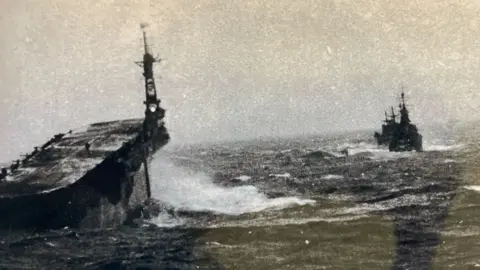 Supplied An aircraft carrier which Archie would land and take off from 