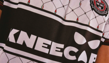 Irish Soccer Club Bohemian FC Partners With Rap Group Kneecap on Keffiyeh-inspired Kit