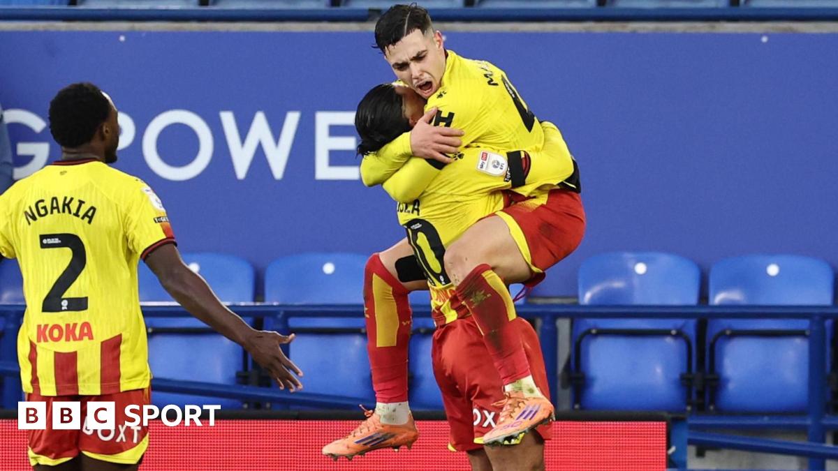 Leicester City 1-2 Watford: Hornets fight back to beat Foxes
