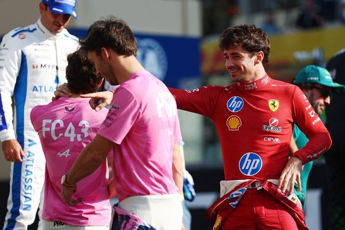 Charles Leclerc, Ferrari, Pierre Gasly, Alpine, Franco Colapinto, Alpine