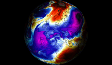 Rex Block brings colder air, snow to Central Europe and the Balkans