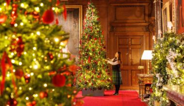 King Charles' Palace in Scotland Is Decked Out for Christmas