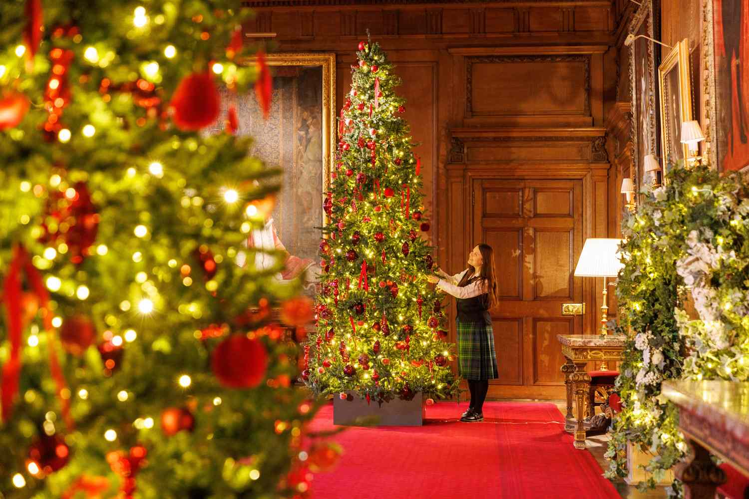 King Charles' Palace in Scotland Is Decked Out for Christmas
