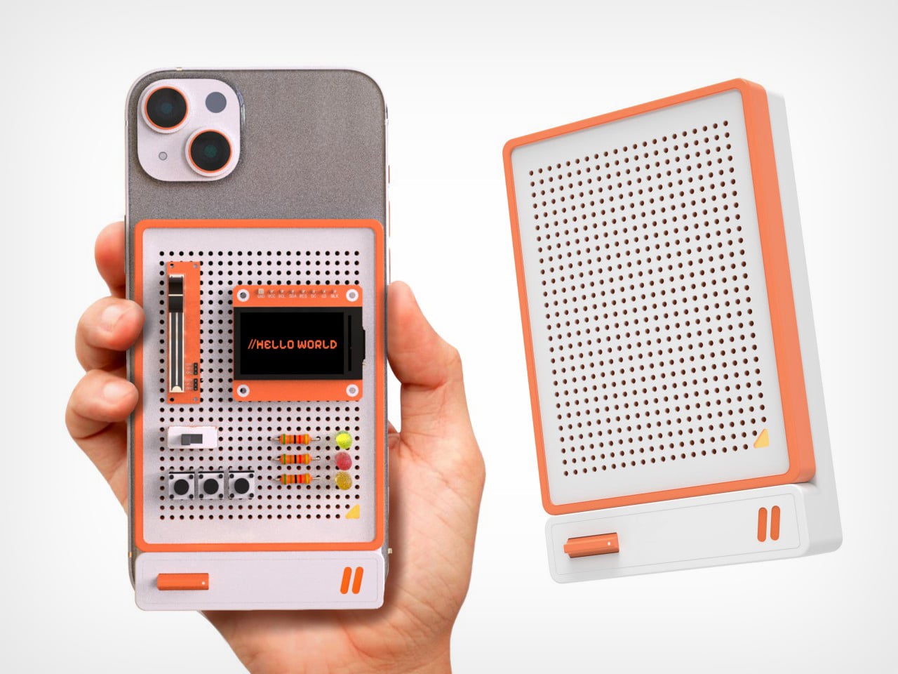 MagSafe Breadboard Turns Your iPhone Into a Circuit Prototyping Lab