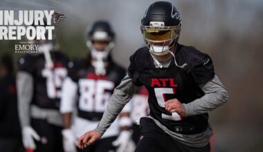 Drake London, 2 defensive starters questionable vs. Arizona Cardinals